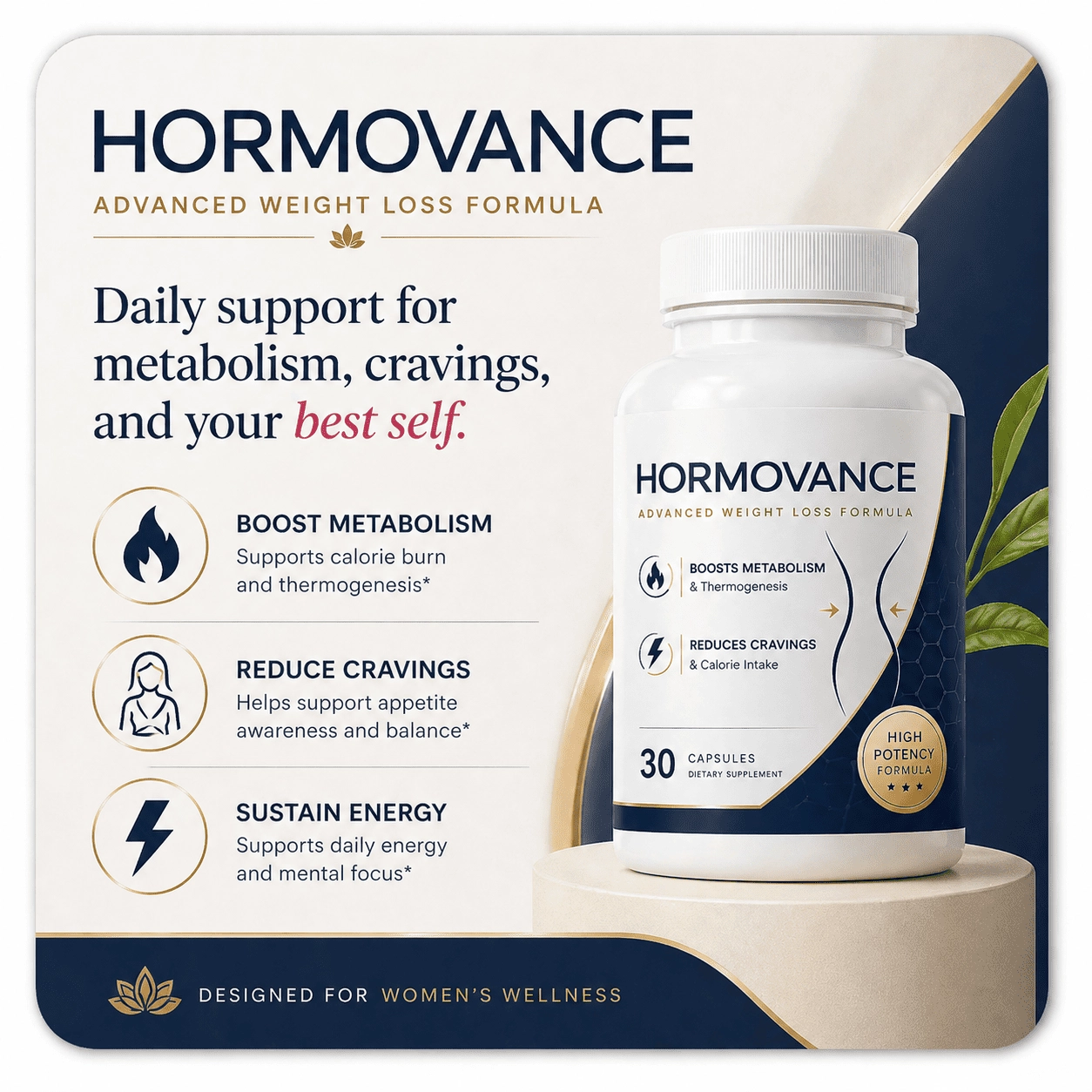 Hormovance daily wellness supplement — what is Hormovance